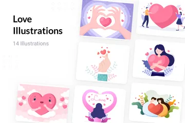 Love Illustration Pack