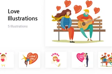 Love Illustration Pack