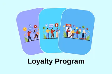 Loyalty Program Illustration Pack