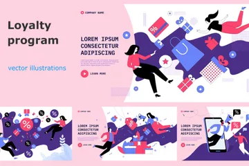 Loyalty Program Illustration Pack