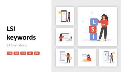 Lsi Keyword Illustration Pack