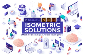 Machine Learning Illustration Pack