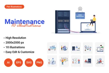 Maintenance Illustration Pack