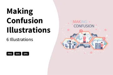 Making Confusion Illustration Pack