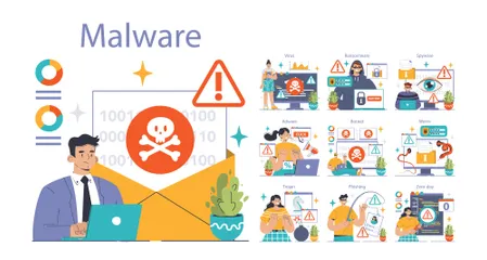 Malware Illustration Pack