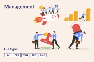 Management Illustration Pack