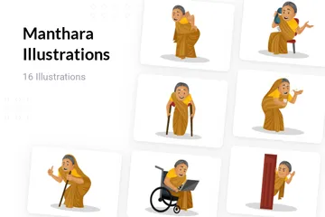 Manthara Illustration Pack
