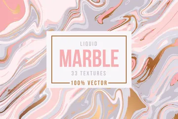 Marbre liquide Pack d'Illustrations