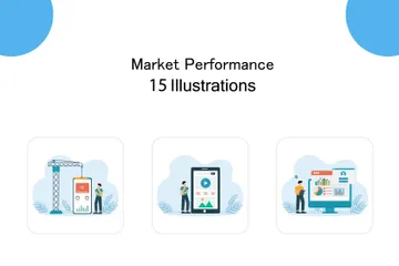 Market Performance Illustration Pack