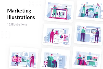 Marketing Illustration Pack