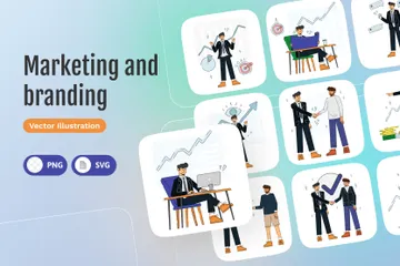 Marketing And Branding Illustration Pack