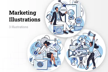 Marketing Illustration Pack