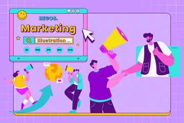 Marketing Illustration Pack