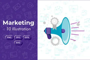 Marketing Illustration Pack