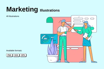 Marketing Illustration Pack