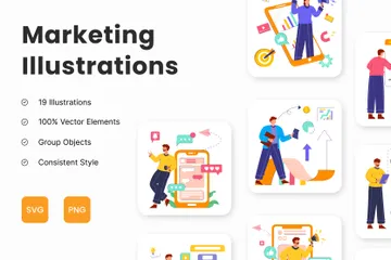 Marketing Illustration Pack