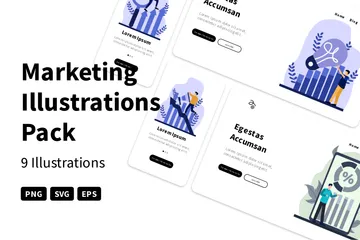 Marketing Illustration Pack