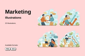 Marketing Illustration Pack