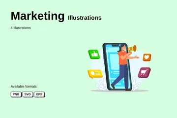 Marketing Illustration Pack