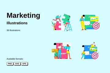 Marketing Illustration Pack