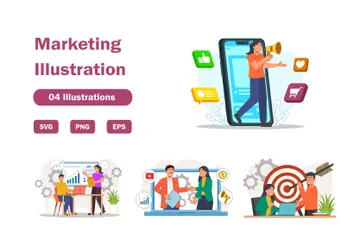 Marketing Illustration Pack