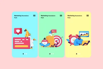 Marketing Illustration Pack