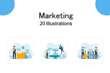 Marketing Illustration Pack