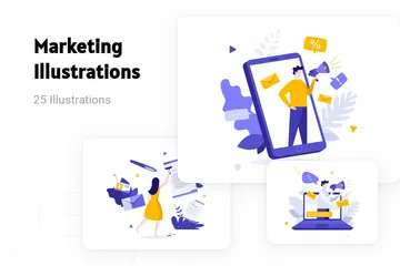 Marketing Illustration Pack