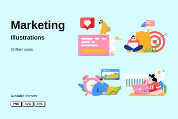 Marketing Illustration Pack