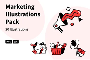 Marketing Illustration Pack