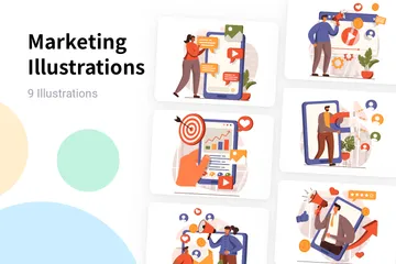 Marketing Illustration Pack