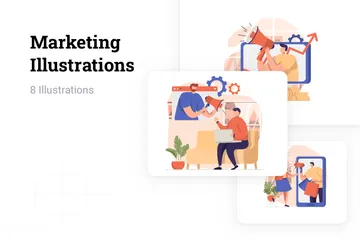 Marketing Illustration Pack