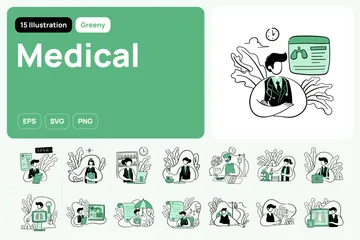 Médical Pack d'Illustrations
