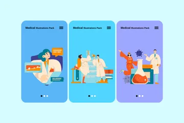 Médical Pack d'Illustrations