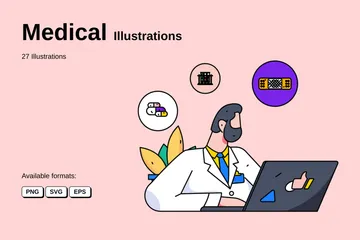 Médical Pack d'Illustrations