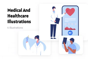 Medical And Healthcare Illustration Pack