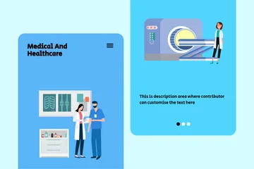 Medical And Healthcare Illustration Pack