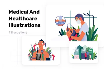 Medical And Healthcare Illustration Pack