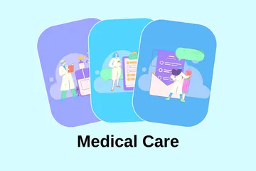 Medical Care Illustration Pack