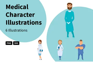 Medical Character Illustration Pack