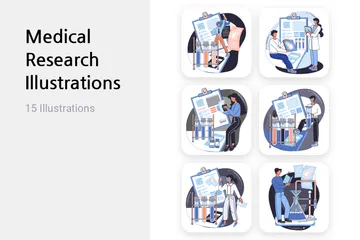 Medical Research Illustration Pack