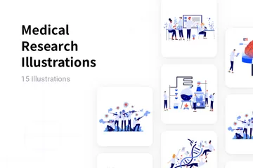 Medical Research Illustration Pack