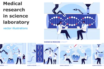 Medical Research Illustration Pack