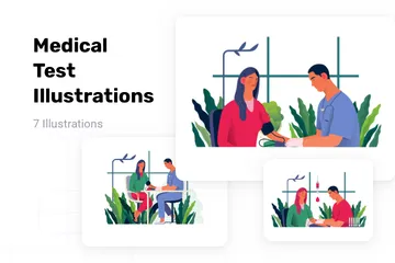 Medical Test Illustration Pack