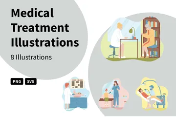 Medical Treatment Illustration Pack