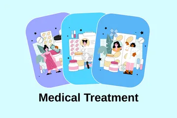 Medical Treatment Illustration Pack