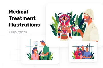 Medical Treatment Illustration Pack