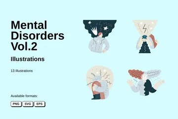 Mental Disorders Vol.2 Illustration Pack