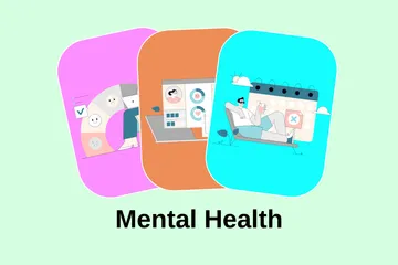 Mental Health Illustration Pack