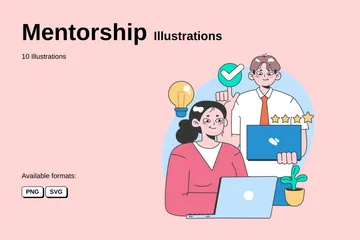 Mentorship Illustration Pack